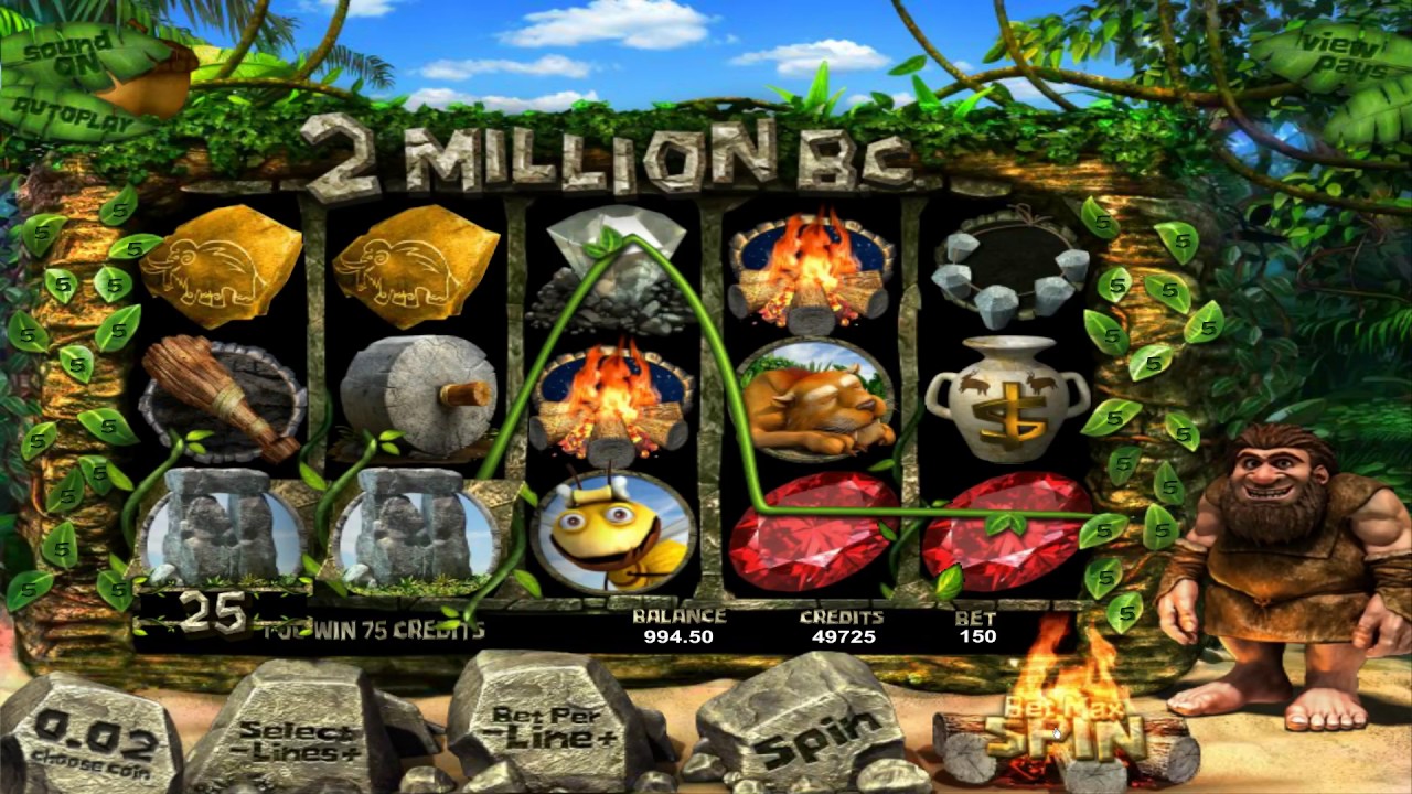 2 Million B.C Slot Features And Game Play - By BetSoft - YouTube