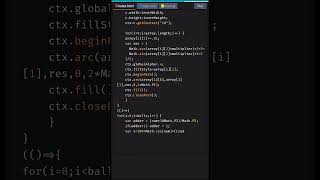 Create Infinity Loop with HTML Canvas | HTML5 Canvas Tutorial #shorts #coding #JavaScript