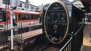 叡山電車ひえい発車@出町柳駅