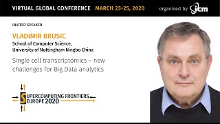 Vladimir Brusic | Single cell transcriptomics new challenges for Big Data analytics