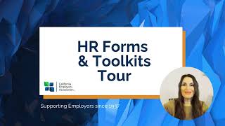 Cea Hr Forms Toolkits Tour