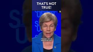 Watch Warren's Face as Host Points Out a Massive Hole in Her Logic #Shorts | DM CLIPS | Rubin Report