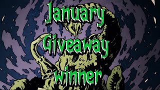 January Giveaway Winner! February‘s Giveaway Announcement ￼￼