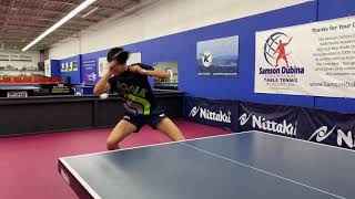 In-and-out footwork training by Kai Zarehbin (US National Team Member)