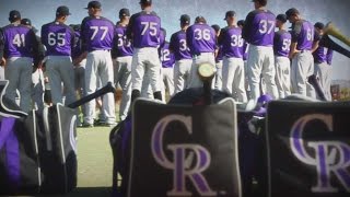 Rockies Take the Field at Spring Training