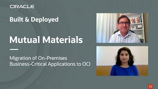 Mutual Materials taps block volume storage, identity management, and replication in move to OCI