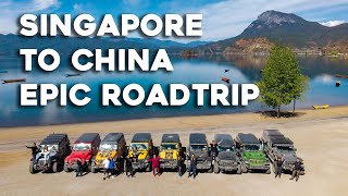 Jeeps overland drive from Singapore to China! An epic road trip!
