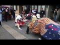 唐島祭り・濱町の獅子舞