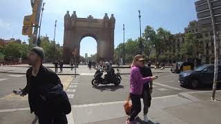 Arc de Triomf, Barcelona Walk / 凯旋门，巴塞罗那