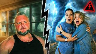 We Got Separated During a TORNADO WARNING… Sirens Were Going Off 🌪️