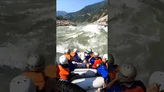 dangerous rafting in Rishikesh😮 | Rishikesh River Rafting