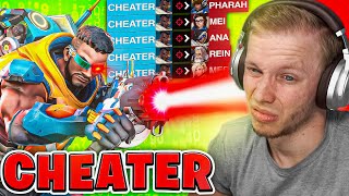 I Spectated a Cheater who had LAZER AIMBOT in Overwatch 2