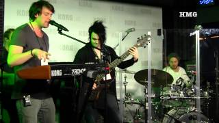 Dirty Loops - Roller Coaster - Henrik Linder on Bass - (HD) - NAMM SHOW 2015 - KORG BOOTH