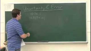 Uncertainty and Error Introduction