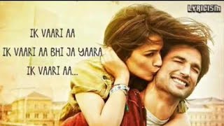 Ik Vaari Aa Song ❤️🔥 | Raabta movie | Sushant Singh Rajput | Arijit Singh