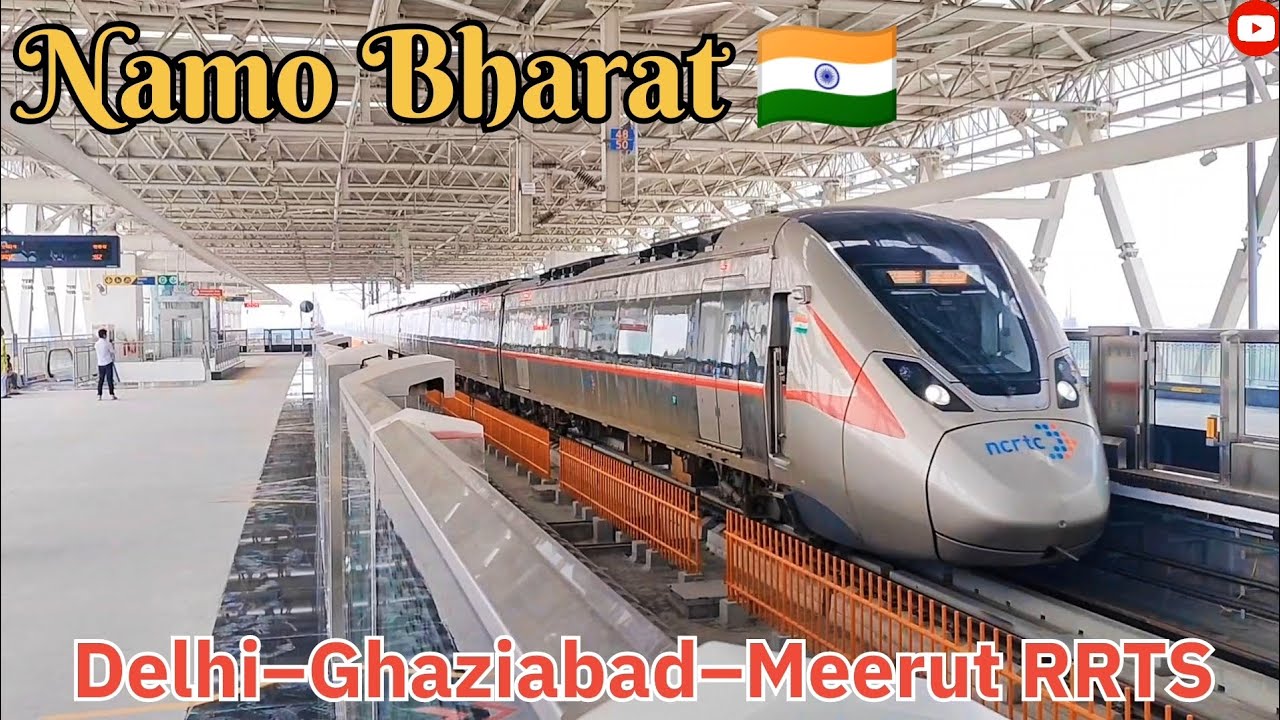 Amazing 😀 Experience In Namo Bharat🇮🇳(Rapid Rail) From Modinagar North ...