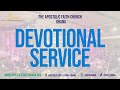 DEVOTIONAL SERVICE || EASTER SUNDAY || APRIL 20