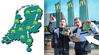 Zoveel mogelijk McDonald's bezoeken in 24 uur!