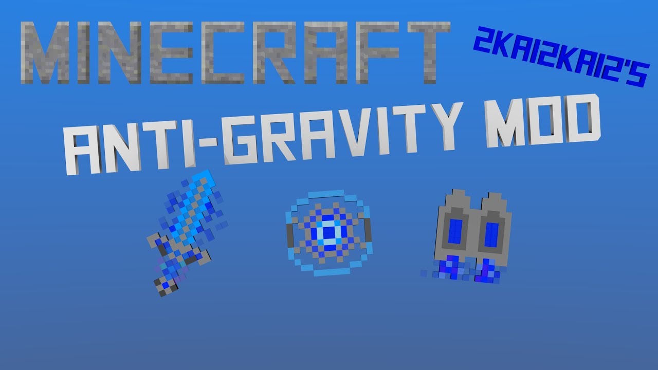 Anti Gravity Minecraft Mod Showcase Release Youtube