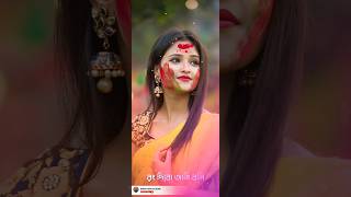 Tuli Amar Chulbuli Tor Sathe Khelbo Holi||Purulia Trending Holi Special Status #holistatusvideo