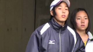 41th Junior Olympics in Yokohama (2010) B Women's 100m finals  (before the start)