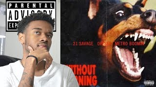 21 Savage & Offset - WITHOUT WARNING First REACTION/REVIEW