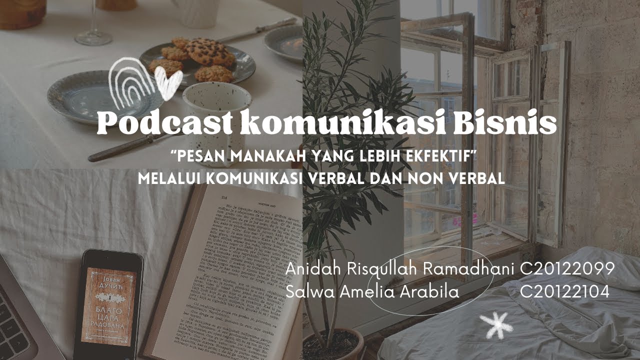 Tugas Podcast Komunikasi Bisnis Youtube