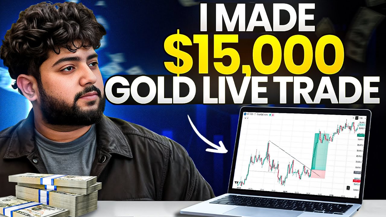 I Made 15000 Trading Gold Live Goldtrading Cryptotrading Bitcoin