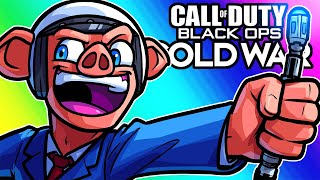Black Ops Cold War Zombies - Easter Egg Run with Future Googling Man! (Funny Moments)