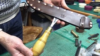 Leather Riveting a Twybil Cover - in 4K