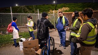 See how volunteers count the homeless for the Fresno Point-in-Time survey