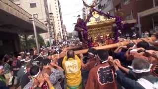 平成２５年 文京区 白山神社 大祭 本社神輿渡御 五年ぶりの本社御輿 。