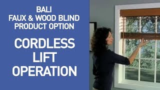 Bali Cordless Wood Blinds- Benefits