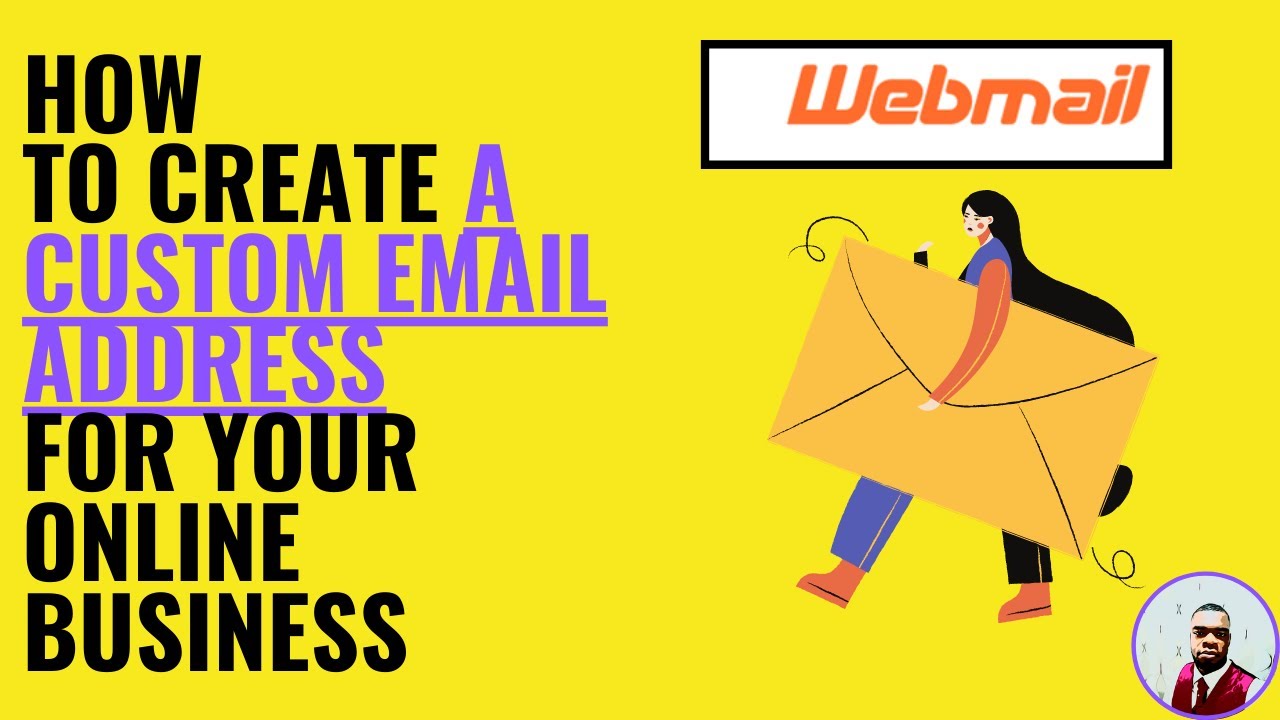 How To Create A Custom Domain Email Address In 2020 : Create A Custom ...