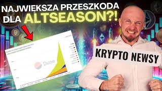 🚨Kryptowaluty Wiadomości! ❓Co Spowalnia Altseason?