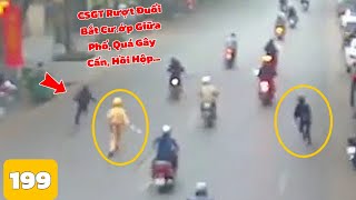 Đỉnh Quá , CSGT Rượt Đuổi Bắt Cư.ớp Giữa Phố , Gây Cấn Từng Giây !