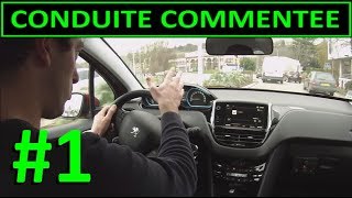 Conduite commentée #1 - Parcours Examen Permis Evreux