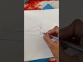 Easy carrot drawing for beginners