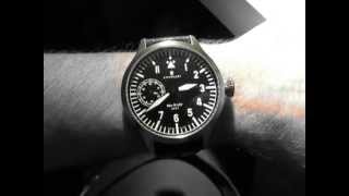 Steinhart Watch Flieger NAV B with ETA Unitas 6497