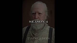 The Walking Dead | Saddest Deaths Each Season #shorts #edit #viral #tvshow