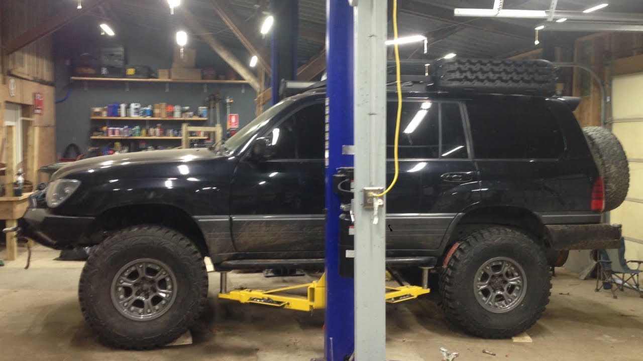 Solid Axle Swapping A 100 Series Landcruiser / LX470 Part 2 - YouTube