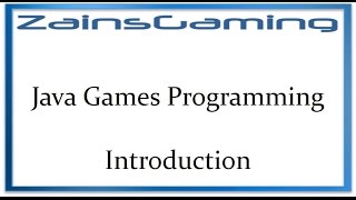 Java Games Programming - Introduction