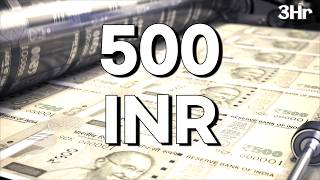 Rupee Riches 500 INR Minting ASMR 3HR | Attract Prosperity (पांच सौ रुपये)