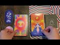 OOP 1st Ed.indie deck Dream Vision Tarot  vs MM deck Mystic Mondays tarot silent flip through !!