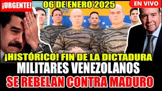 🔴EN VIVO: MILITARES DE VENEZUELA SE REBEN CONTRA NICOLAS MADURO Y APOYAN A EDMUNDO HOY 6 DE ENERO