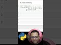 Python NumPy | 3D arrays#shorts