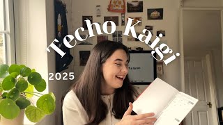 2025 Techo Kaigi ~ notebooks i used in 2024, what i will be using this year✨