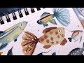 easy watercolor fish doodles ko fi giveaway