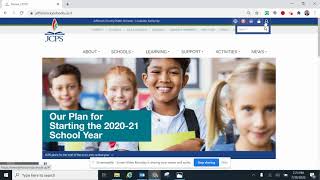 How to find JCPS Language Services -- Webpage Tutorial