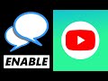 How to Enable LIVE Chat on YouTube Livestream (Simple)